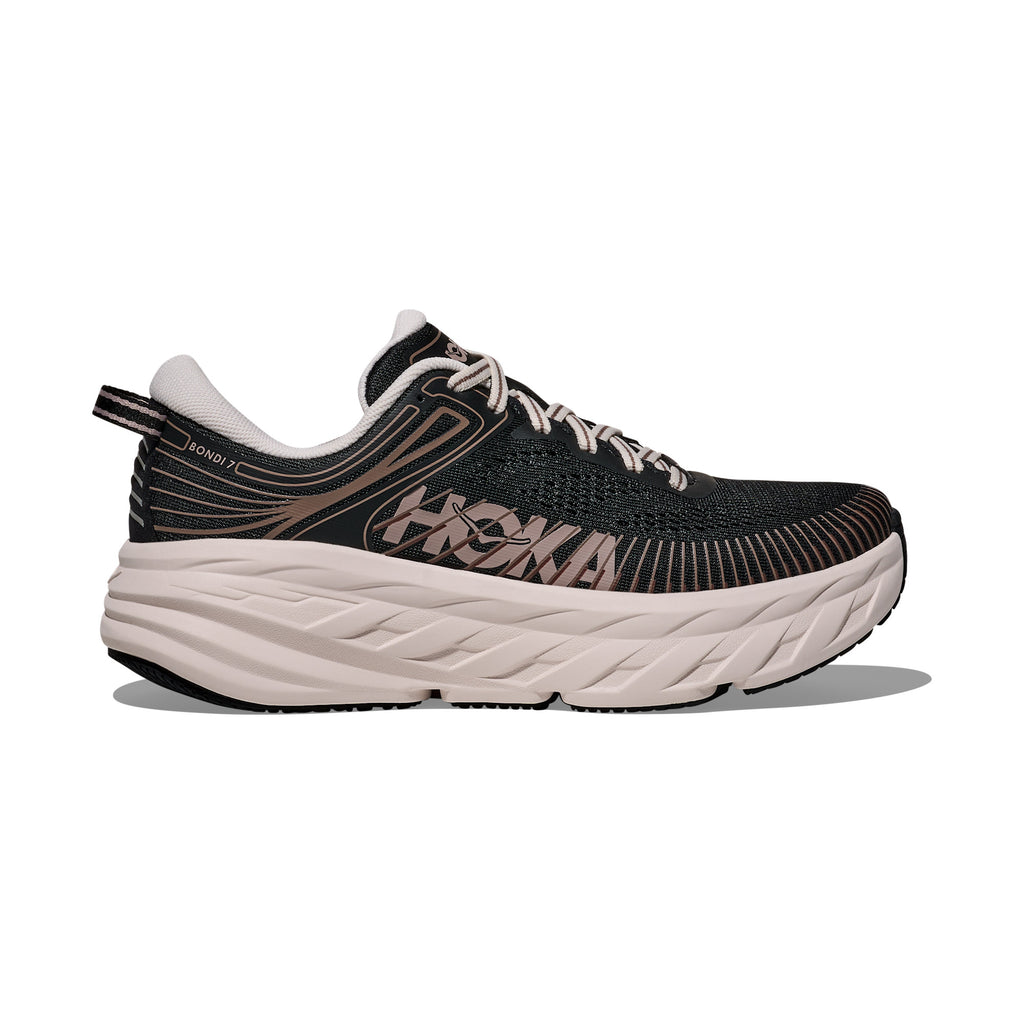 Bondi 7 — Black / Rose Cream