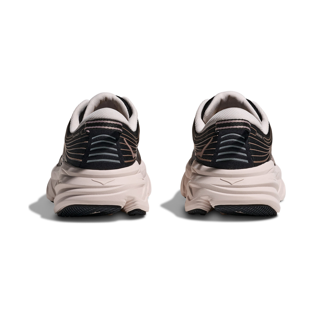 Bondi 7 — Black / Rose Cream