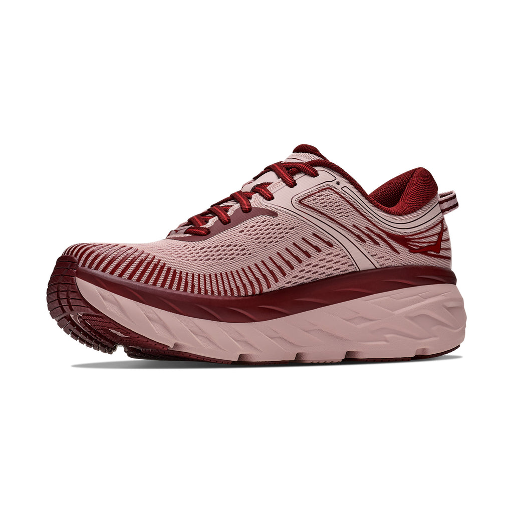 Bondi 7 — Pink Opal / Varsity Burgundy