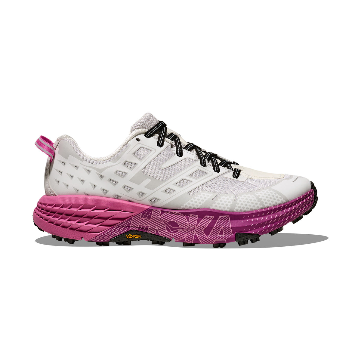 Speedgoat 2 — Cosmic Grey / Neon Fuchsia