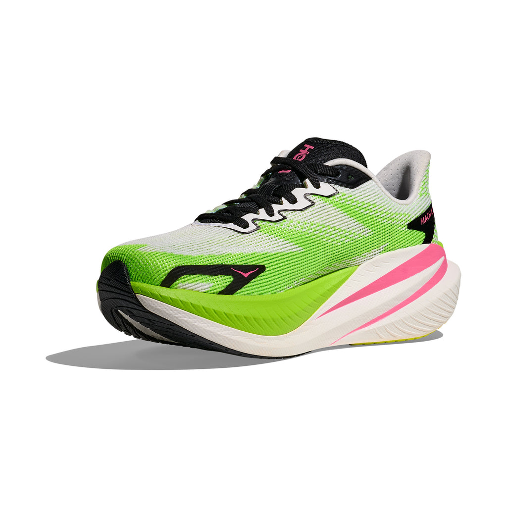 Mach X 3 — White / Neon Lime