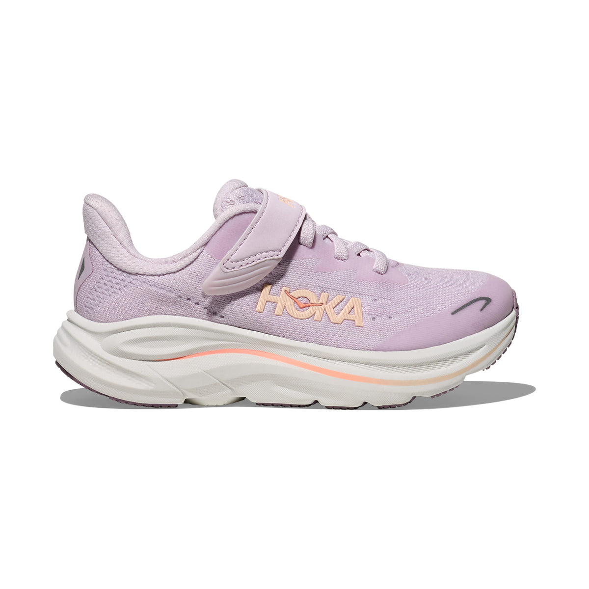 Clifton 10 — Lilac Cream / Tangerine Glow