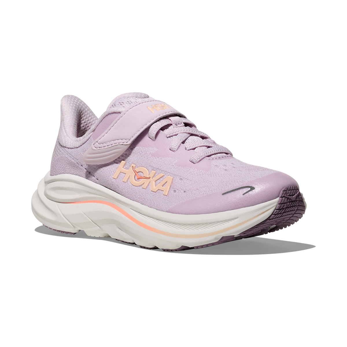 Clifton 10 — Lilac Cream / Tangerine Glow