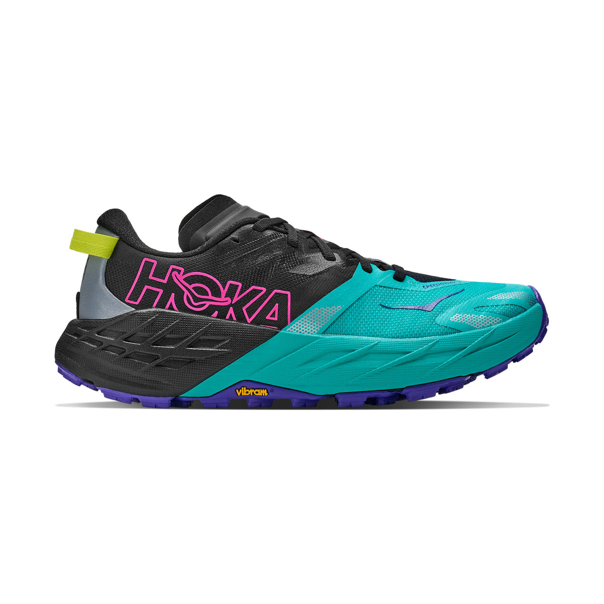 Speedgoat 7 — Black / Electric Aqua