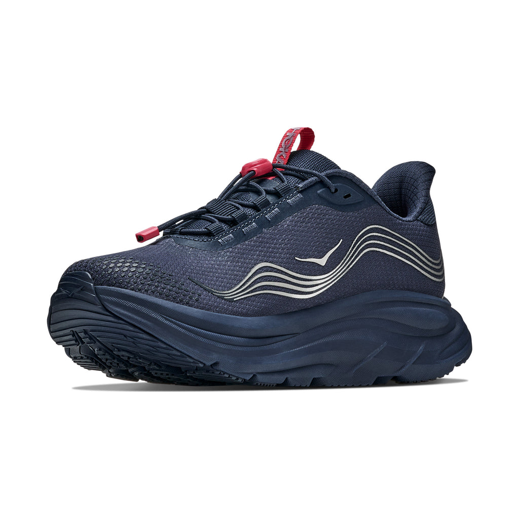 Clifton 11 GTX — Varsity Navy / Burnt Red