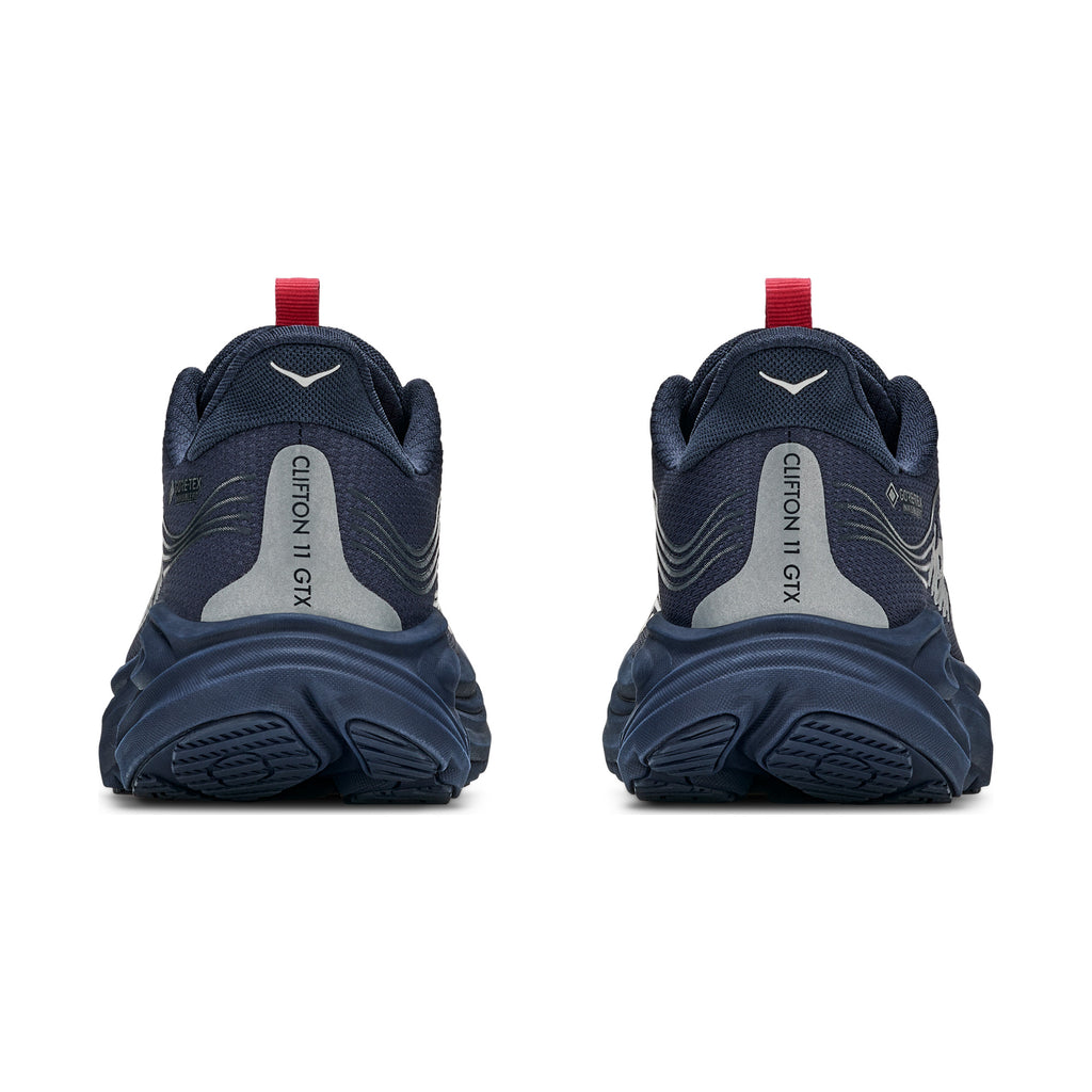 Clifton 11 GTX — Varsity Navy / Burnt Red