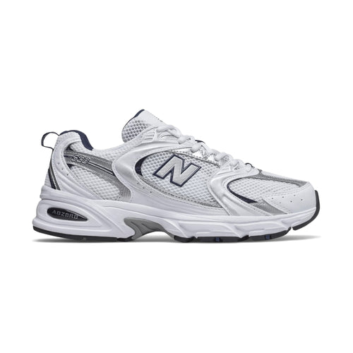 530 — White/Silver/Natural Indigo