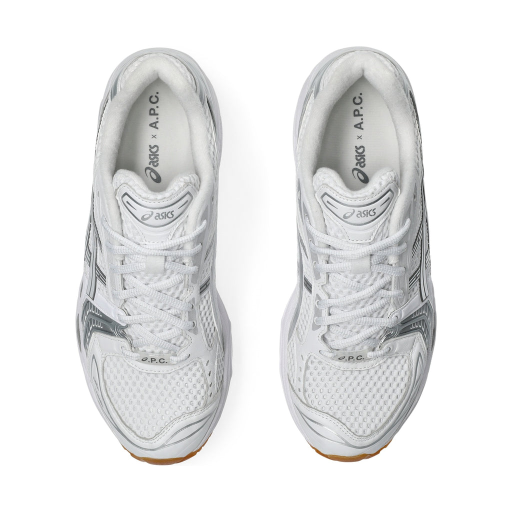 A.P.C. x GEL-KAYANO 14 — White/Pure Silver