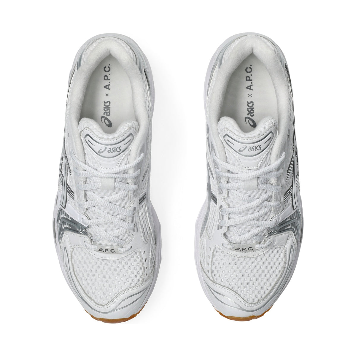 A.P.C. x GEL-KAYANO 14 — White/Pure Silver