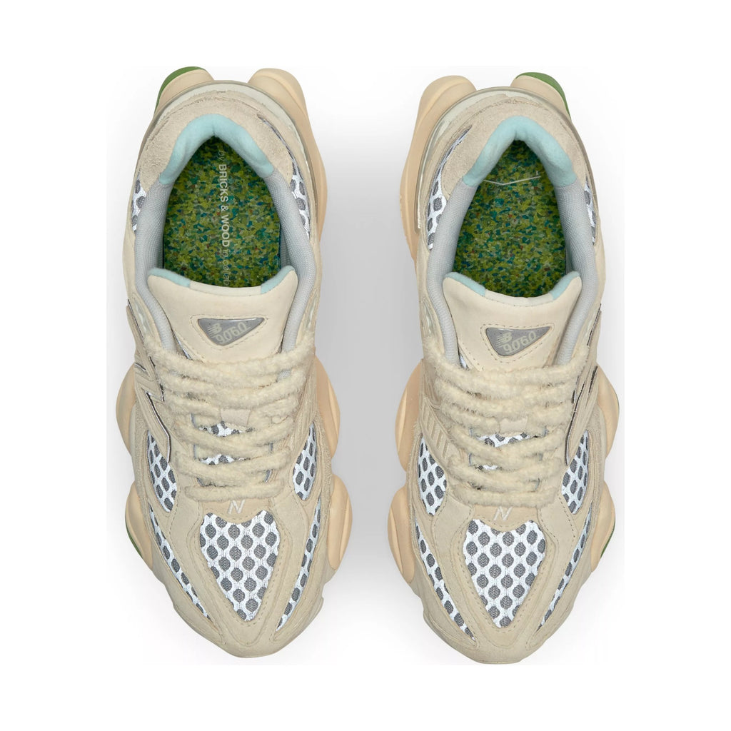 Bricks & Wood x 9060 — Cream/Green