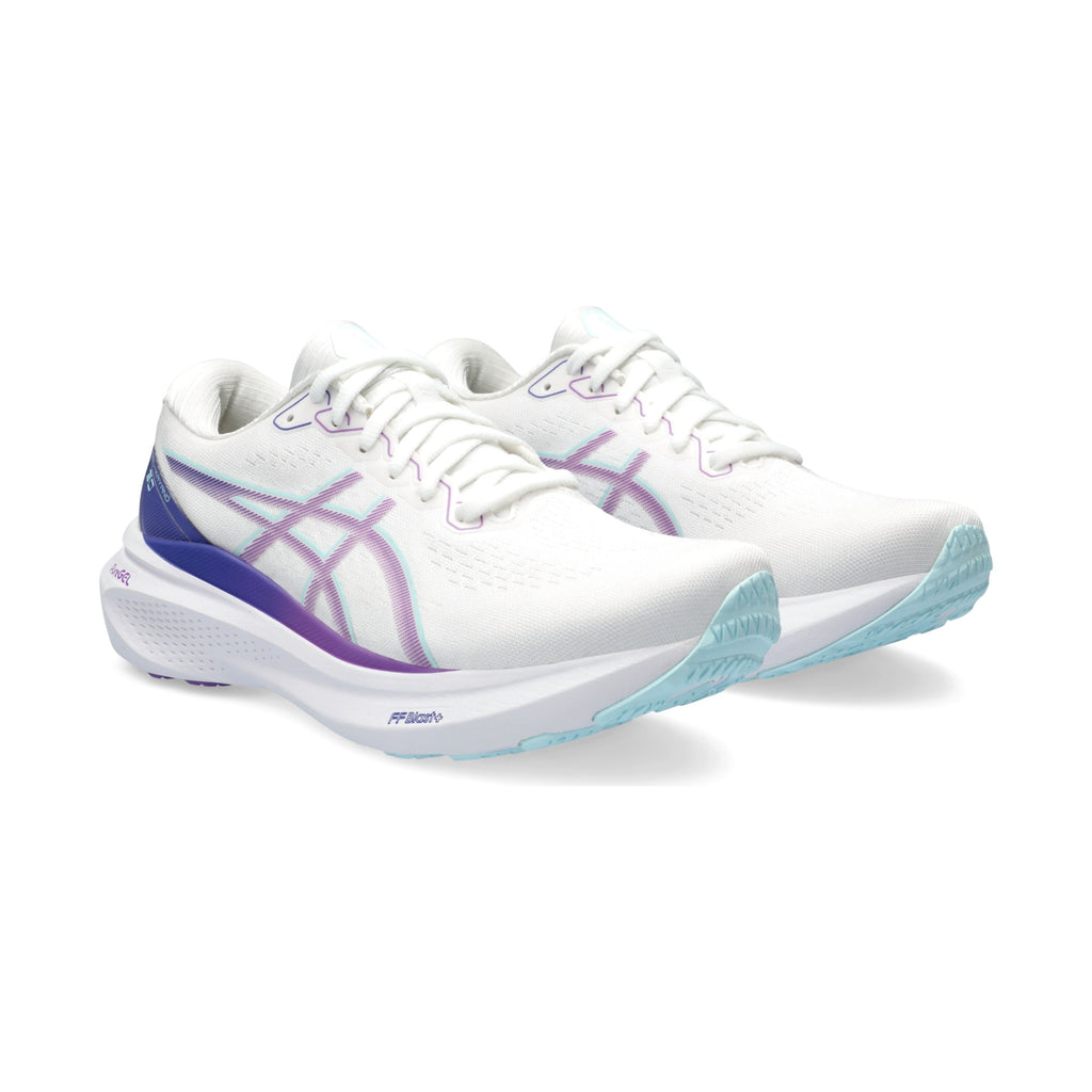 GEL-KAYANO 30 — White/Cyber Grape