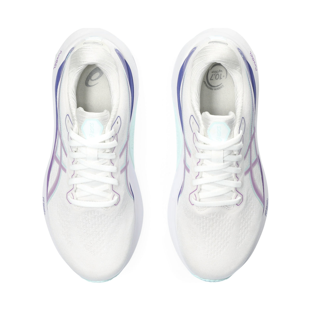 GEL-KAYANO 30 — White/Cyber Grape