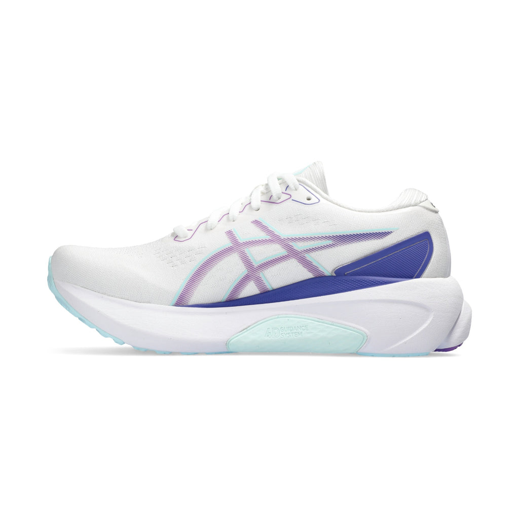 GEL-KAYANO 30 — White/Cyber Grape