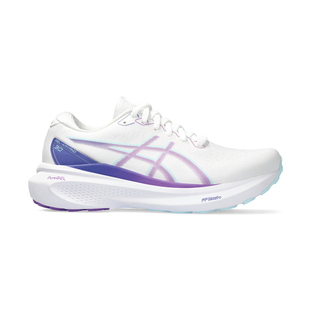 GEL-KAYANO 30 — White/Cyber Grape