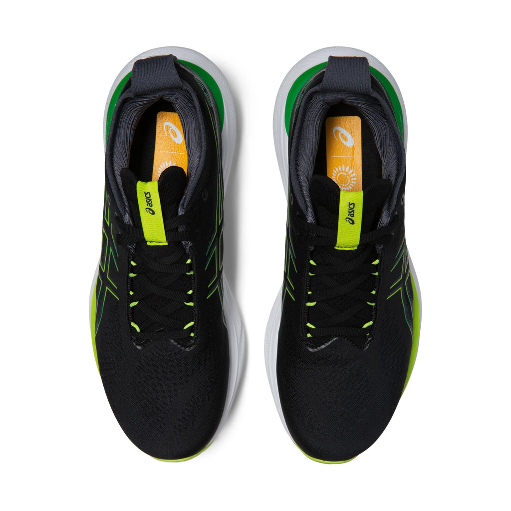 GEL-NIMBUS 25 — Black/Lime Zest