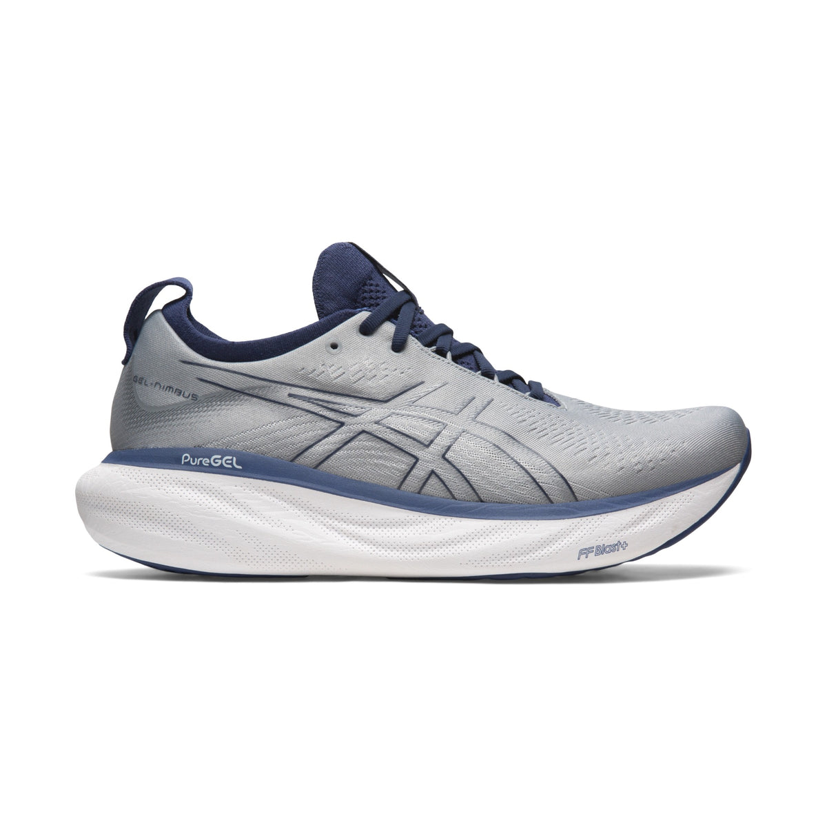 GEL-NIMBUS 25 — Sheet Rock/Indigo Blue
